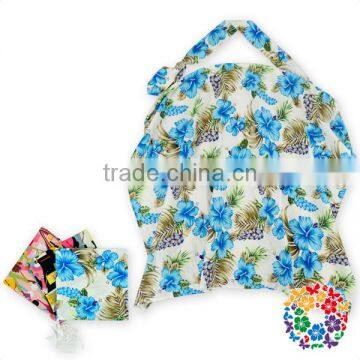 NEW arrival flower printed fabric breastfeeding nursing cover for mother and baby