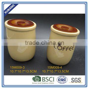 Round Shape Hermetic Porcelain Jar Coffee Jar Tea Jar photo-2