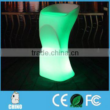 Shenzhen Factory LED Outdoor Furniture bar chair table