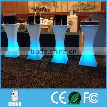 Battery Rechargeable Power Luxury Led Bar Table for Events photo-4