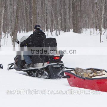 Plastic Heavy Duty Sled in Red Color photo-5