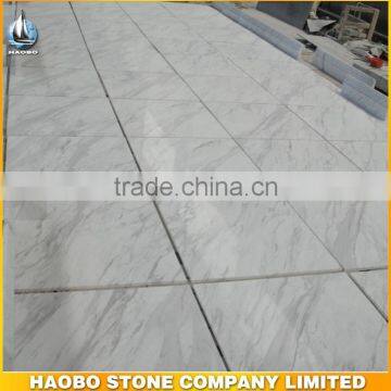 Natural Volakas White marble floor tile