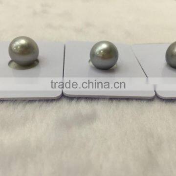 13-14mm Wholesale Cultured Grey Tahitian Pearl Beads photo-3
