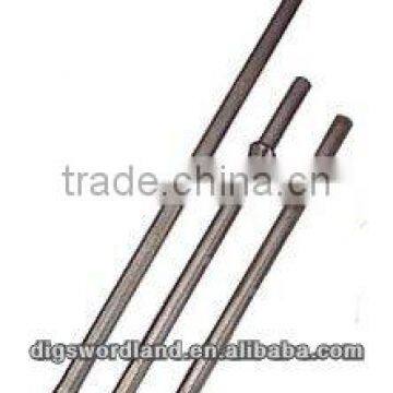 intergal chisel or cross drill rod