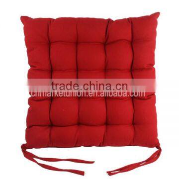 Cushion 100% Cotton With Filling Solid Color Good Quality photo-3