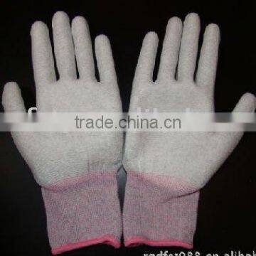 ESD Palm Coated Cleanroom Antistatic Gloves