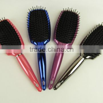 2015 hot sale Hair brush with plating