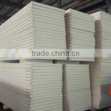 Polyurethane foam sandwich panel cold storage