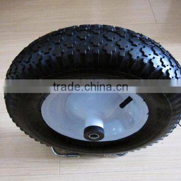 Diamond pattern wheelbarrow wheel 4.00-8