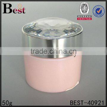 Plastic Cream Sample Jars Cosmetic Acrylic Packaging Cream Jar 15g 30g 50g White Black Color Double Wall Container photo-5