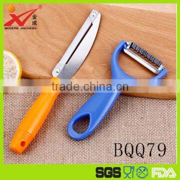 Fruit and vegetables PP handle stainless steel blade multifunctional peeler set