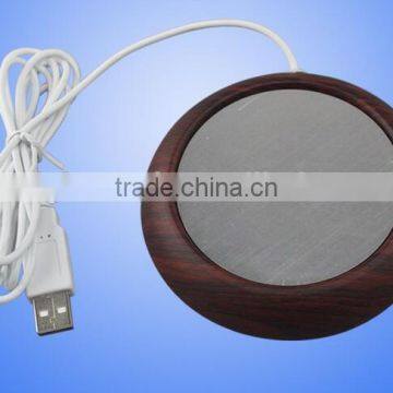 2017 Hot Sale Wood USB Heat Coffee Cup Warmer USB Mug photo-2