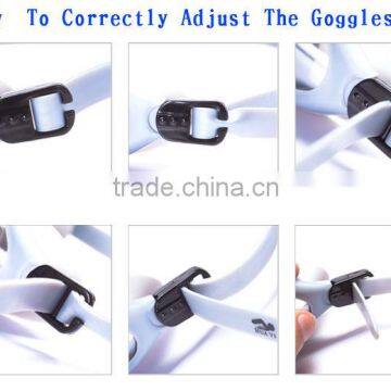 Hot Selling Swimming Glasses Junior Waterproof Eyewear in One Piece Design photo-2