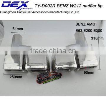 auto parts best price SS304 B-ENZ AMG W212 dedicated exhaust tips