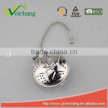 WCJ1071 High Quality Tea Strainer Infuser Ball Infusing Tea Tool photo-2