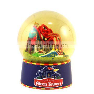 High quality fashionable christmas water globe decoration