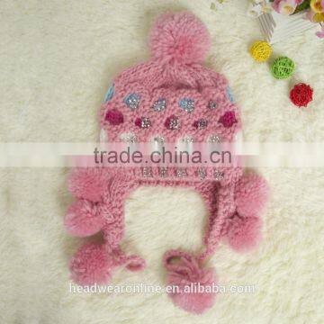Children Knitted Cap Winter Cap Knitting Cap photo-5