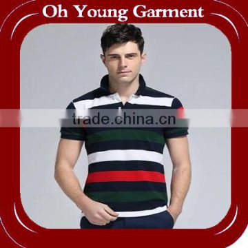 New style polo shirt 100% cotton high quality shirt fabric t shirt manufacturing in china