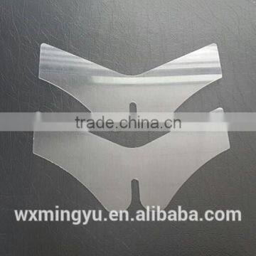 high quality shirt plastic collar support bttterfly, PVC shirt collar support