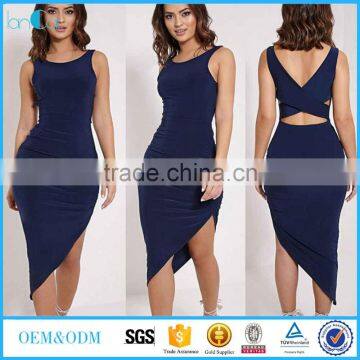 women clothing designer factory for 2016 summer ladies sexy bandage dress LCJ9008