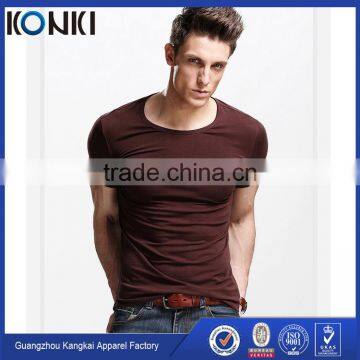 Plain t Shirt Men Black Tee White Tee Custom t Shirt for Gym photo-3