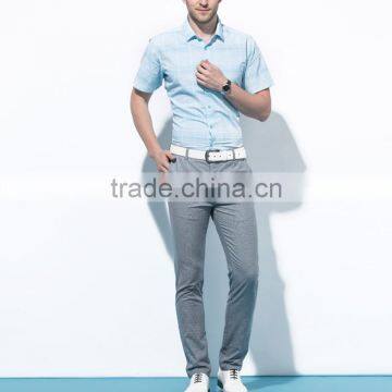 The Middle-aged Male Casual Pants Summer Thin Breathable Linen Business Size Cotton Men Loose Trousers Custom photo-5