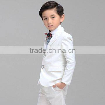 Custom Made Boys Tuxedo Suits Korean Boys White Suit photo-5