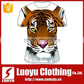 Fashion dry fit muscle shark compression t shirt