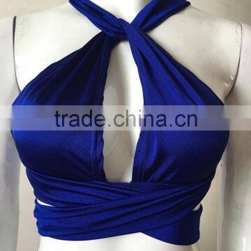 Custom 2016 New Sey Swimsuit Swimsuit Bandage Split Strip Women Swim Wear photo-5