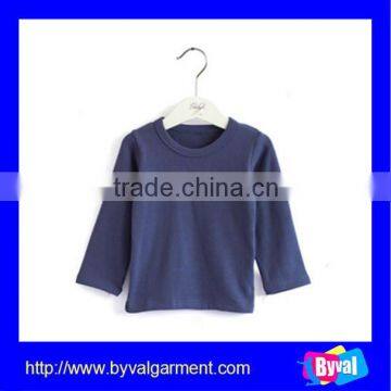 Baby Clothing Cotton t Shirt Plain Long Sleeve Kids Tshirt High Quality t Shirt for Children photo-2