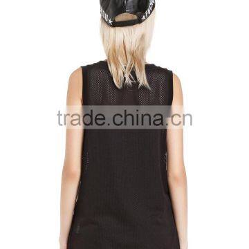 Sexy Wholesale Printing 100%polyester Vest photo-3
