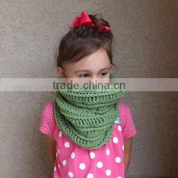 Fashion Winter Infinity Scarf Circle Pattern Children Scarf