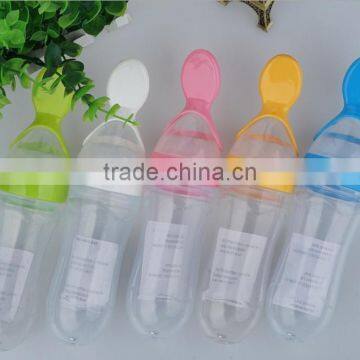 Baby Food Feeding Bottle/silicone Feeding Spoon for Baby photo-2