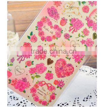 Custom Carton Paper Sticker Gold Stamp Sticker for Decoration DIY Sticker photo-4