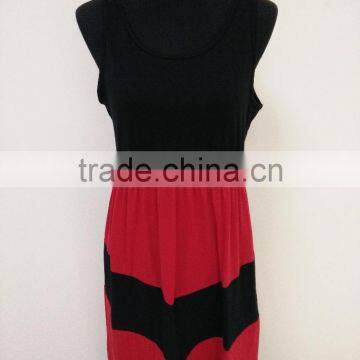 2017 Mommy And Girl Family Matching Mother Daughter Dresses Clothes Striped Mom And Daughter Dress Kids Parent Outfits photo-6