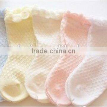 Multi-color Hollow Jacquard Children Summer Socks photo-2