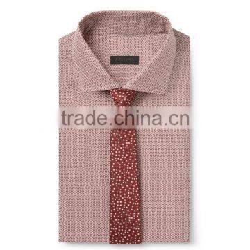 High Quality Men's Plum Blossom Prints Long Sleeves Casual Shirt photo-3