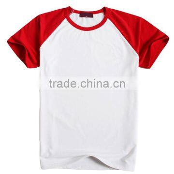 Round Neck Short Raglan Sleeves T-shirt for Promotion photo-2