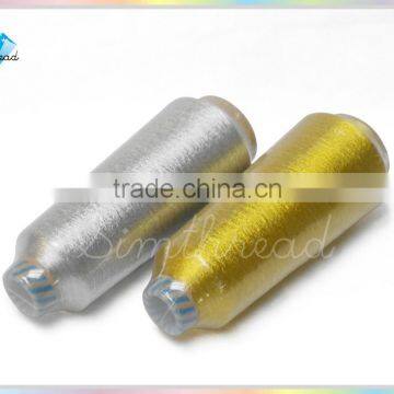 Pure Gold and Silver Color MS Metallic Embroidery Thread photo-4