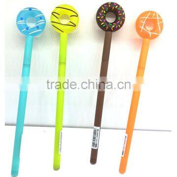 Creative Cute Novel Colorful Donut Shape Gel Pen Gift for School Kids photo-2