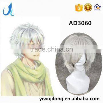 beautiful cheap synthetic cosplay hair wigs for men ,hair synthetic wig,artificial party wig