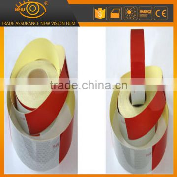 Factory price reflective adhesive warning tape roadway clear warning sticker for truck/vehicles