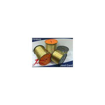 LongLife Golden Tire Wire / Normal Tensile Steel Tire Cord with ASTM GB Standard