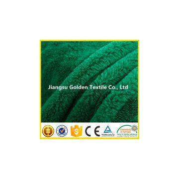 China Supplier Hot Sales Plush Embossed Anti Slip Velboa Fabric