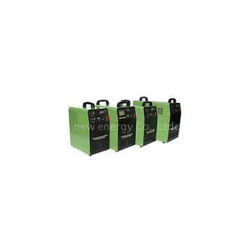 Solar AC power source with 120V/220V AC outputs and 12V DC outputs, 5V DC USB outlets