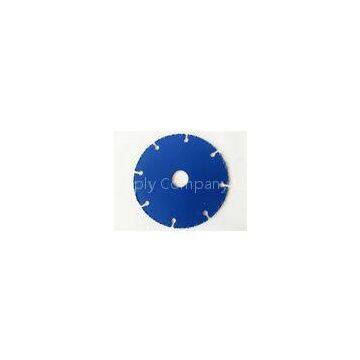 High Speed Blue Vacuum Brazed Diamond Blades Wet Cut Circular Saw For Wood