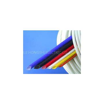 Double-layer FIBREGLASS of silicon rubber tubing