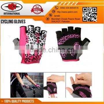 Sport Half Finger Fingerless Gel Bike Bicycle Cycling Gloves Short Gloves Black