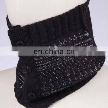 fashional super soft warm popular cozy elegant button neck warmer