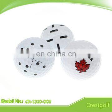 Customized two-piece golf ball White Range Ball Two Layer Golf Balls